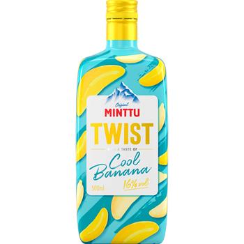 Minttu Twist Cool Banana 16% 0,5 l.