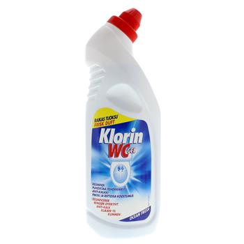Klorin WC Gel Ocean 750 ml.