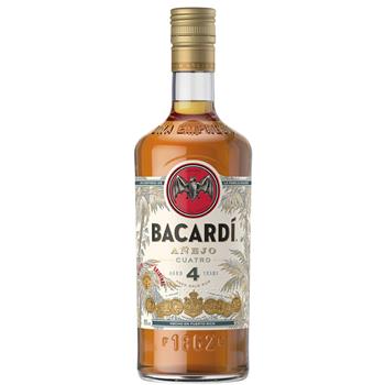 Bacardi Rum Añejo 4 100cl