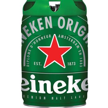 Heineken 5 l. Fad
