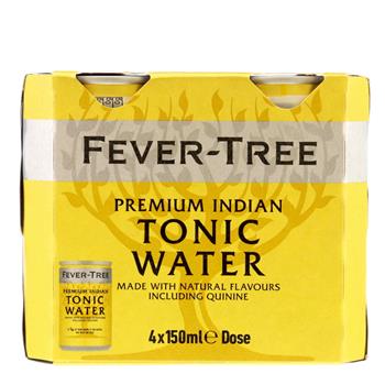 Fever-Tree Indian Tonic Water 4x150 ml ds. + pant