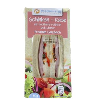 Fabrys Sandwich Salami/Ost 175 g.