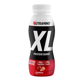 Nutramino Protein XL Shake Jordbær 475ml