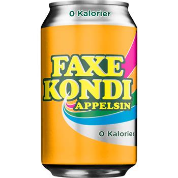 Faxe Kondi Appelsin 0 kal. 24x0,33l