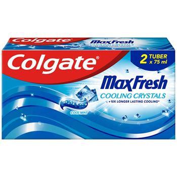 Colgate Max Fresh Cooling Crystals Tandpasta 2x75 ml