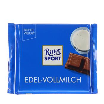 Ritter Sport Mælkechokolade 35% 100 g