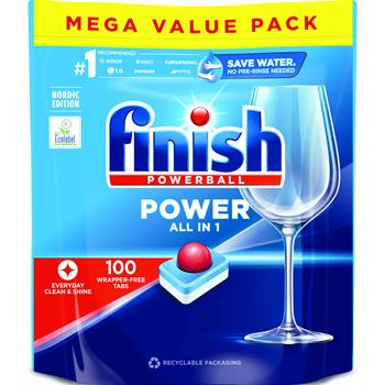 Finish Power All In One 100tabs