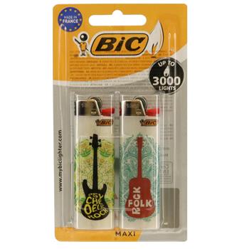 BIC Maxi lighter 2-pak