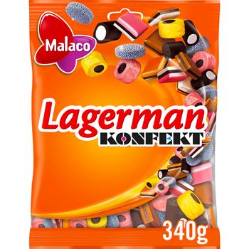 Lagerman konfekt 340 g.