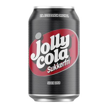 Jolly Cola Sukkerfri 18x0,33l