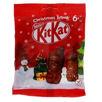 Nestlé Kitkat Mini-Julemænd i Pose 66g Jul