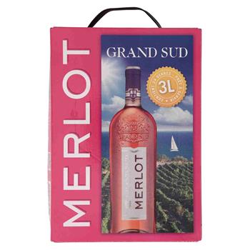 Grand Sud Merlot Rose BIB 3 l.