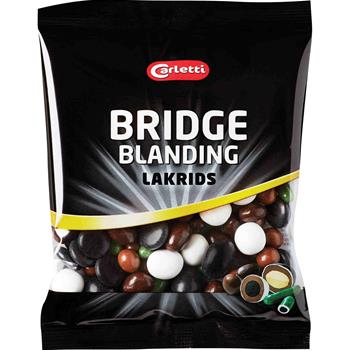 Carletti Bridge Blanding Lakrids 190 g.