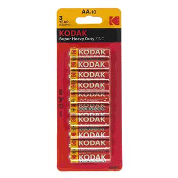Nedrustning Joke ven Kodak Zinc Extra Duty AA Batteri - 10 pk - Grænsehandel til billige priser