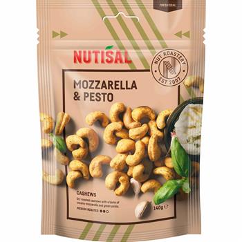 Nutisal Cashew Mozzarella & Pesto 140 g.