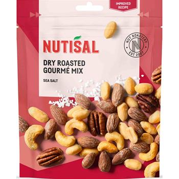 Nutisal Dry Roasted Gourme Mix Salt 175g