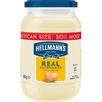 Hellmann's Mayonnaise 600 ml.