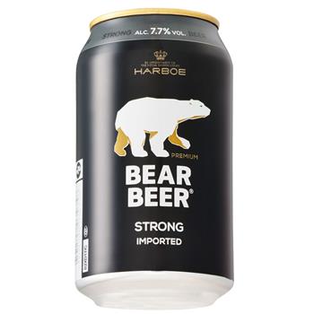 Harboe Bear Beer 7,7% 24x0,33 l.