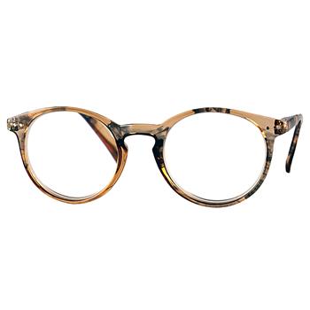 Læsebrille Styrke 2,00 Med Anti Refleks Brown Pattern