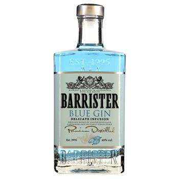Barrister Gin Blue 40% 0,7 l.