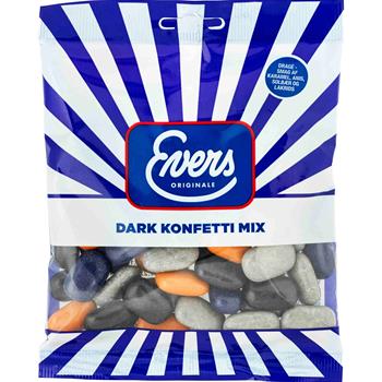 Evers Dark Konfetti Mix 190 g.