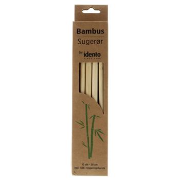 Idento Bambus sugerør