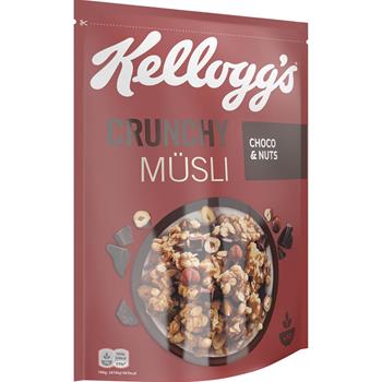 Kellogg's Crunchy Müsli Choco & Nut 450 g.