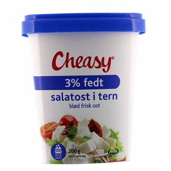 Cheasy Salatost i tern 3% 200 g