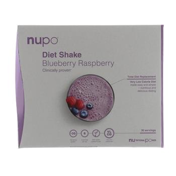 Nupo Diet Shake Value Pack - Blueberry Raspberry 30 port.