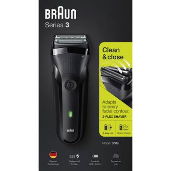 Braun Shaver Series 3 300s Black