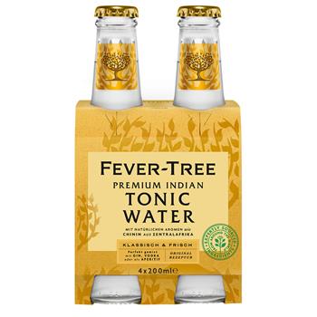 Fever-Tree Indian Tonic Water 4 x 0,2l + pant