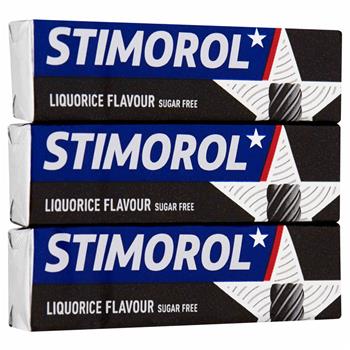 Stimorol Real Liquorice Sukkerfri 3-pak 42 g