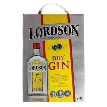 Lordson Gin Bag in Box 37,5% 3 l.