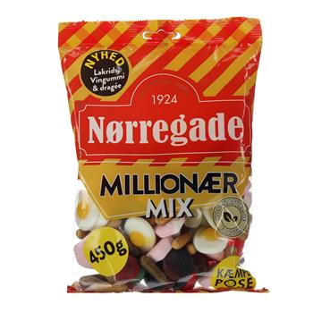 Nørregade Millionær mix 450 g