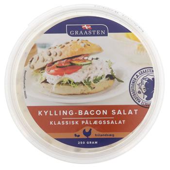 Graasten Kylling & Bacon Sandwich Salat 300g