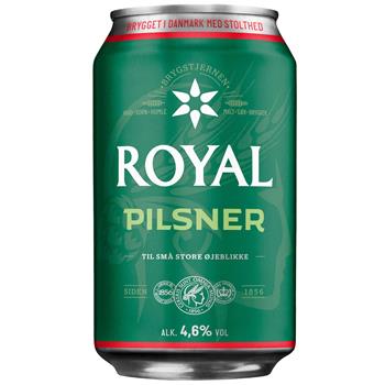 Royal Pilsner 4,6% 24x0,33l ds.