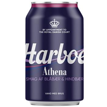 Harboe Athena Blåbær/Hindbær 24x0,33l
