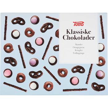 Toms Klassiske Chokolader 274g kvp