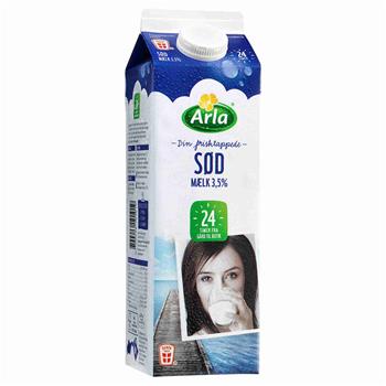Arla 24 Sødmælk 3,5% 1 l