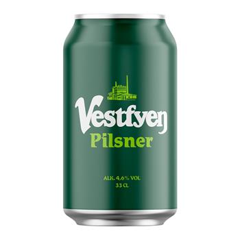 Vestfyen Pilsner 4,6% 24x0,33 l.