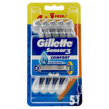 Gillette Sensor3 4+1 Value Pack