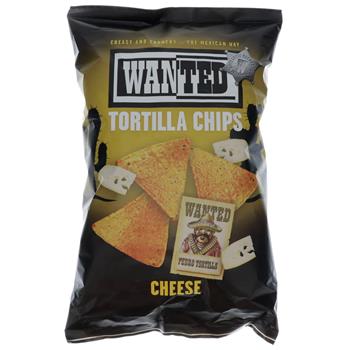 Wanted Tortilla Chips Cheese 450g