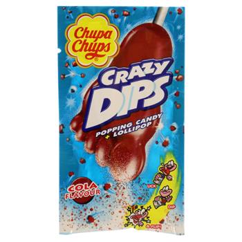Chupa Chups Crazy Dips med colasmag 14 g.