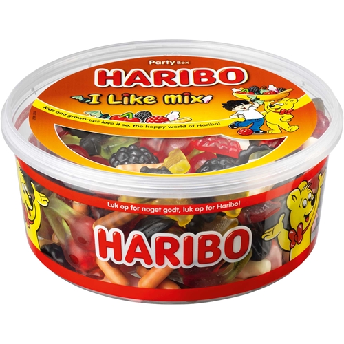 Haribo I Like Mix 1 kg - Grænsehandel billige