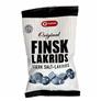 Finsk lakrids stærk salt-lakrids 245 g.