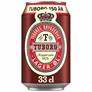 Rød Tuborg Lager - 4,3% øl, 24x33cl dåse