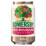 Somersby Red Rhubarb - 4,5% cider, 24x33cl dåse