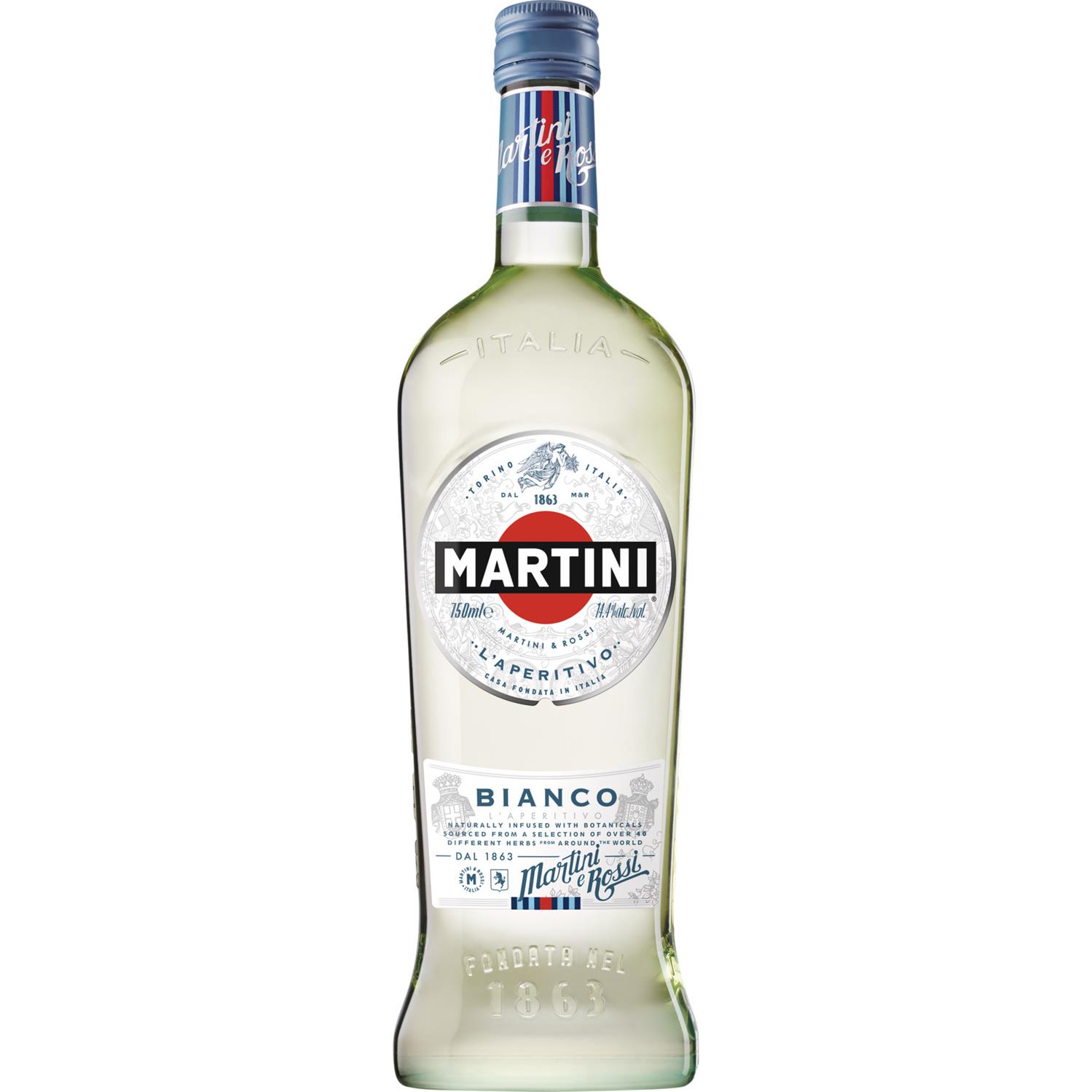 Martini Bianco 0,75 l. Grænsehandel til billige priser