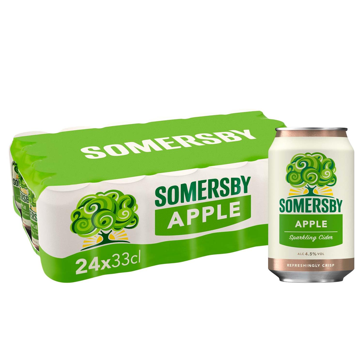 Somersby Apple - æblecider 24x33cl. dåse - til billige priser