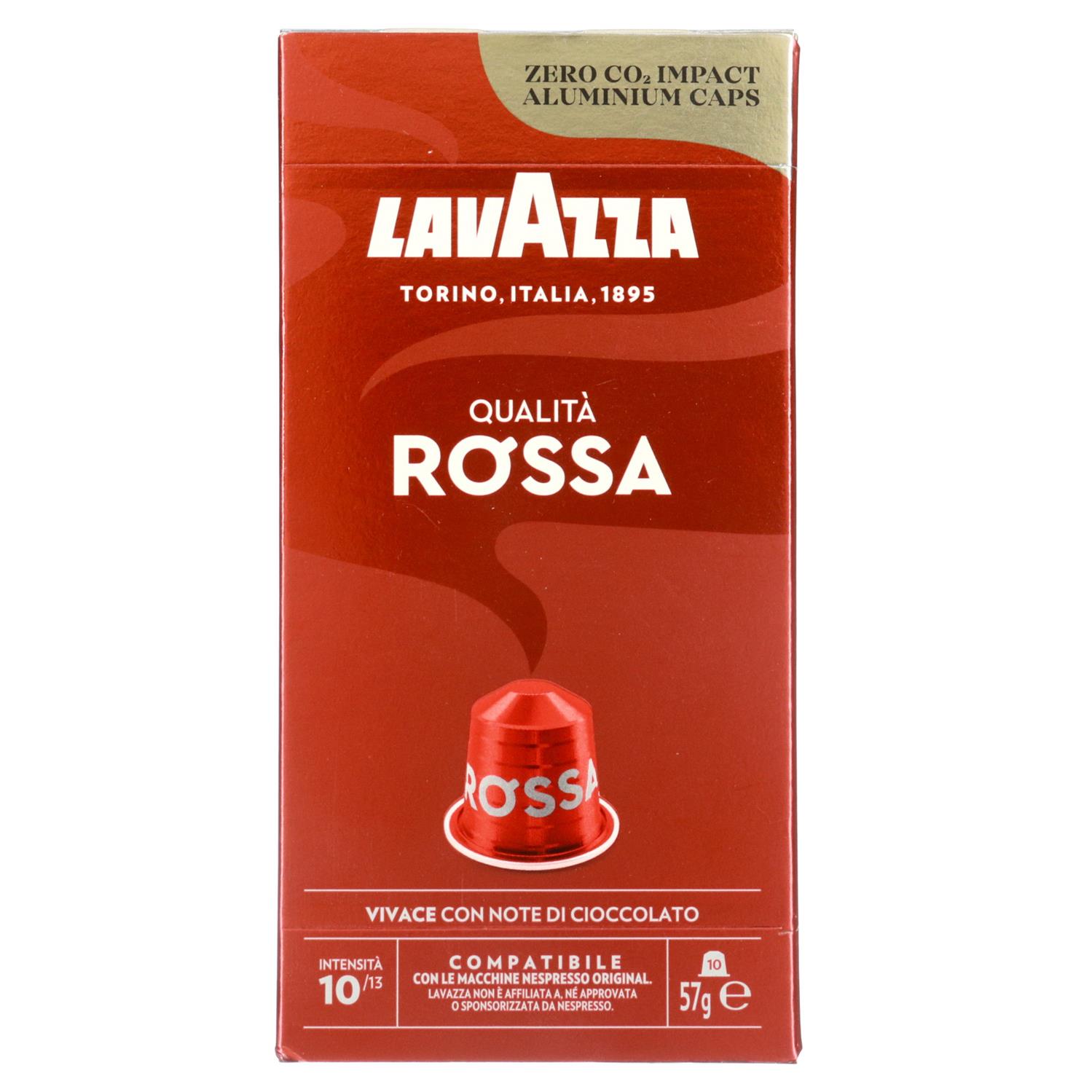 mister temperamentet Bare overfyldt tempo Lavazza Rossa kaffekapsler 10 stk. - Grænsehandel til billige priser